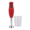 Crown CHB-5350 Hand-Blender Metal 400W Jug-550ml Red