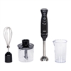 Finlux FHB-959-BX Hand-Blender 3in1 600W 2*Jug-350+600ml Black Blender/Whisker/Chopper 2-Speed