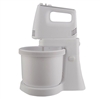 Crown CMHB-3077-Bowl Hand-Mixer+Stand 200W 5-Speed Bowl-3.4Ltr White