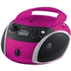 Grundig GRB 3000 BT Portable Bombox Radio Pink