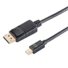 Cable Video - Mini Display-Port Male to Display-Port Male 2.0m