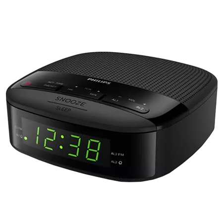 Philips TAR3205 Clock FMRadio Dual Alarm Sleep