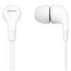 Philips TAE1105WT In-Ear Stereo Headphones with Mic White