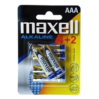 Maxell AAA 42 Alkaline Batteries