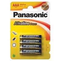 Panasonic AAA x4 Alkaline Batteries