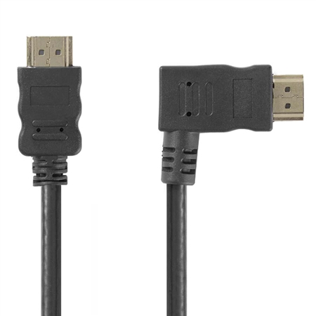 Cable Video HDMI MaletoMale RightAngled Shielded