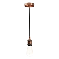 Nedis LPHLE27CP Hanging Light Copper 150m for E27