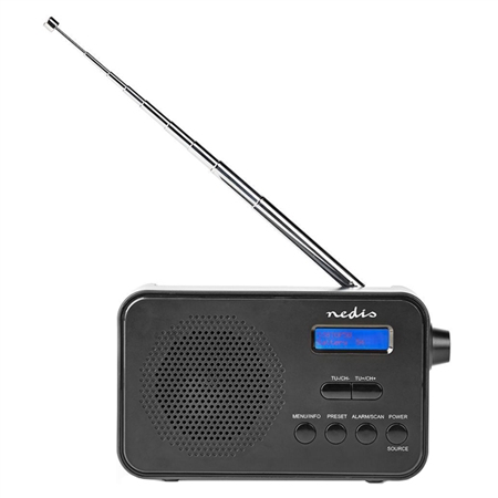 Nedis RDDB1000BK DABFM Portable Radio