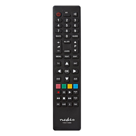 Nedis TVRC1140BK Programmable Universal TV Remote