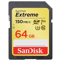 SanDisk Extreme SDXC 64GB