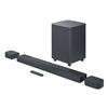 JBL BAR800 5.1.2 Channel Soundbar, 720Watts, Wireless-Subwoofer, Bluetooth, Dolby Atmos, Chromecasr, Alexa, Voice Control, Detachable Rear Speakers, Black