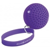 Manhattan Sound Science Atom Glowing Wireless Mini-Speaker Bluetooth Rhythmic-LED Lighting-Effects Purple 162326