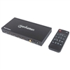 Manhattan 207881 HDMI1.3-Multiviewer-Switch 4*Input-1*Output FHD