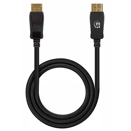 Manhattan DisplayPort Male to Male Cable 20m 8K