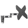 Manhattan 423755 Wall-mount Universal TV-Bracket 2*Arms Tilt&Swivel 23"-42" 20kg-max Black