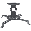 Universal Projector Ceiling Mount up-to-13.5kg Tilt, Swivel & Rotate Black Manhattan 461184