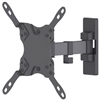 Manhattan 461399 Wall-mount Universal TV-Bracket 1*Arm Tilt&Swivel 13"-42" 20kg-max Black