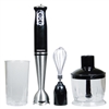 Termozeta Multi Mixer Inox Hand-Blender Metal 3in1 500W 2-Speed+Turbo Blender/Whisker/Chopper (76020)