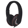 Sencor SEP-626 Ultra-Light Wired Stereo Headphones Black/Red