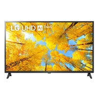 LG 43UQ75003LF 43 LED TV 4K Ultra HD webOS Smart