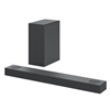 LG S75Q 3.1.2 Channel Soundbar, 380Watts, Wireless-Subwoofer, Bluetooth, Dolby Atmos, DTS:X, Black