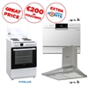 Save with a set: Electric Cooker Oven + Cooker Hood + On-Counter Dishwasher (and Get â‚¬200 in Vouchers)