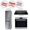 Save with a set: Built-in Ventilated Oven + 334Ltr Fridge Freezer + Built-in Ceramic Hob (and Get â‚¬200 in Vouchers)