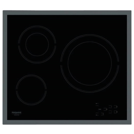 HOTPOINTARISTON HR603X 3Burner Builtin Hob Vitroc