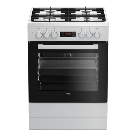 Beko FSM62320DWS GasCooker Electric Oven  Grill