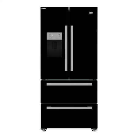 Beko GRNE360520DB FridgeFreezer Side