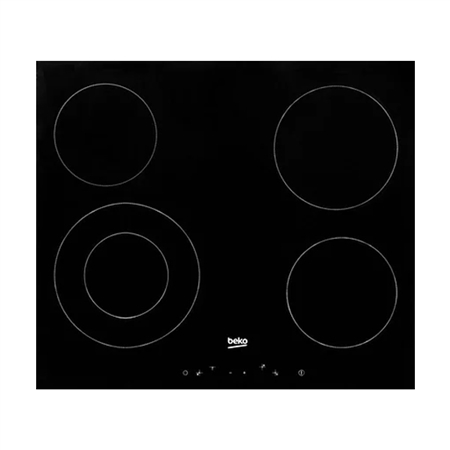 BEKO HIC64401 4Burner Builtin Hob Vitroceramic