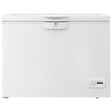 BEKO HSA24540N 230Ltr ChestFreezer Enew White