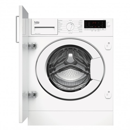 Beko WTIK84111F Built in Washing Machine 8Kgs 1400