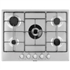 Blomberg GEB53413E Built-in Gas Hob 5*Burners Silver 60cm Knob-Control (H9.5xW56xD49cm)