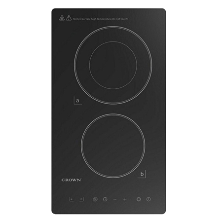 CROWN VCP32D 2Burner Builtin Hob Ceramic