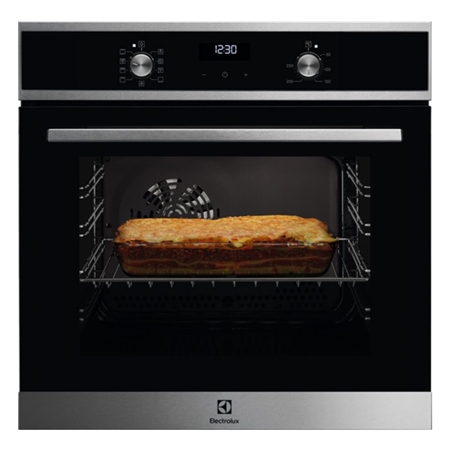 ELECTROLUX EZF5C50X 57Ltr Builtin Oven Black