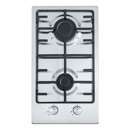 Finlux FX320SIX Builtin Gas Hob 2Burner Silver