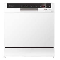 FINLUX WQP83802FW 8 sets Oncounter Dishwasher