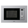 GORENJE BM201AG1X 20Ltr Built-in Microwave Oven, Grill, 800W, Digital control, LED display, 3838782611124, Silver, H38.8xW59.5xD34.5 cm