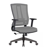 QZY Eden Multi Tilt Mechanism Office Chair Silver