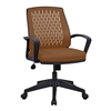 QZY Elit Tilt Mechanism Office Chair Brown